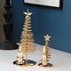 thumbnail image 3 of Candelabro de alambre Gloria de árbol de estrella Candelabro de lámpara de té con licencia de Single Cup, 3 of 8