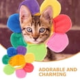 thumbnail image 2 of Mobutofu 2Pcs Plush Sunflower Cat Headwear Decorative Pet Hat Adorable Style for Cat Events, 2 of 8