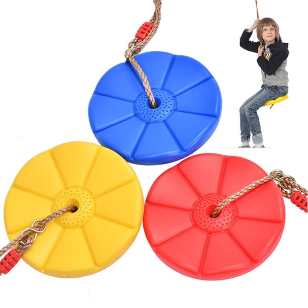 Plástico Para Exteriores Para Niños Con Carga De Cuerda Ajustable, Columpio Colgante De 150 Kg Para Jardín Infantil, Columpio Interior Para Exteriores Vogacara OD013011-00