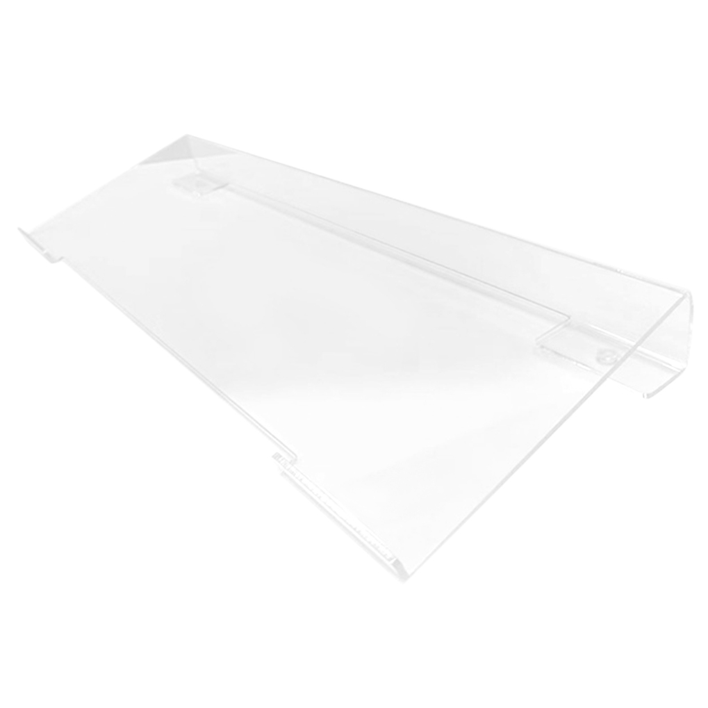 TABLZONE Clear Acrylic Keyboard Stand with Elevated Design for Desk, Ideal for Home Office and Workspace Setup