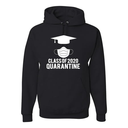 Class Of 2020 Graduation Seniors Student Professor Gift | Mens Pop Culture Hooded Sweatshirt Graphic Hoodie, Black, Small