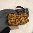 thumbnail image 2 of Bolso Mano Niche Con Leopardo Mujer Informal Gran Capacidad K (marrón), 2 of 9