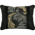 thumbnail image 6 of Nanshing Lincoln 7 Piece Traditional Comforter Set, Black Gold, California King, 6 of 7