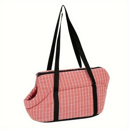 Pet Purse Carrier For Dogs  Cats  Oxford Cloth& Cotton Soft-Sided Pet Carrier Pockets  Anti-Jumping  Ventilated Dog Carrying Bag Puppy Cat  Dog Travel Supplies Accessories Carry Tote With Zipper