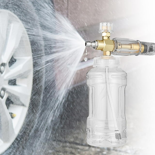 Pulverizador de espuma a presión con bomba manual, botella pulverizadora a presión, pulverizador de jardinería portátil de 1L para jardín, detalles au Estilo C shamjiam Pulverizador de espuma