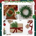 thumbnail image 4 of 12 Pcs Artificial Norfolk Pine Branches - 19 Inch Real Touch Norfolk Pine Stems - Faux Christmas Greenery Stems for Vase Centerpiece Home Indoor Outdoor Xmas Decorations, 4 of 5