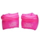 thumbnail image 1 of EeaseMX 2 flotadores inflables para brazos, manguitos, alas de agua, anillos de natación, manguitos de tubo, flotadores de seguridad para entrenamiento de natación para niños, bebés y adultos (rosa), 1 of 7