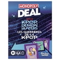 thumbnail image 1 of Monopoly Deal: KPop Demon Hunters Card Game, 15 Mins., Family Games for Kids and Teens, 8+, 1 of 6