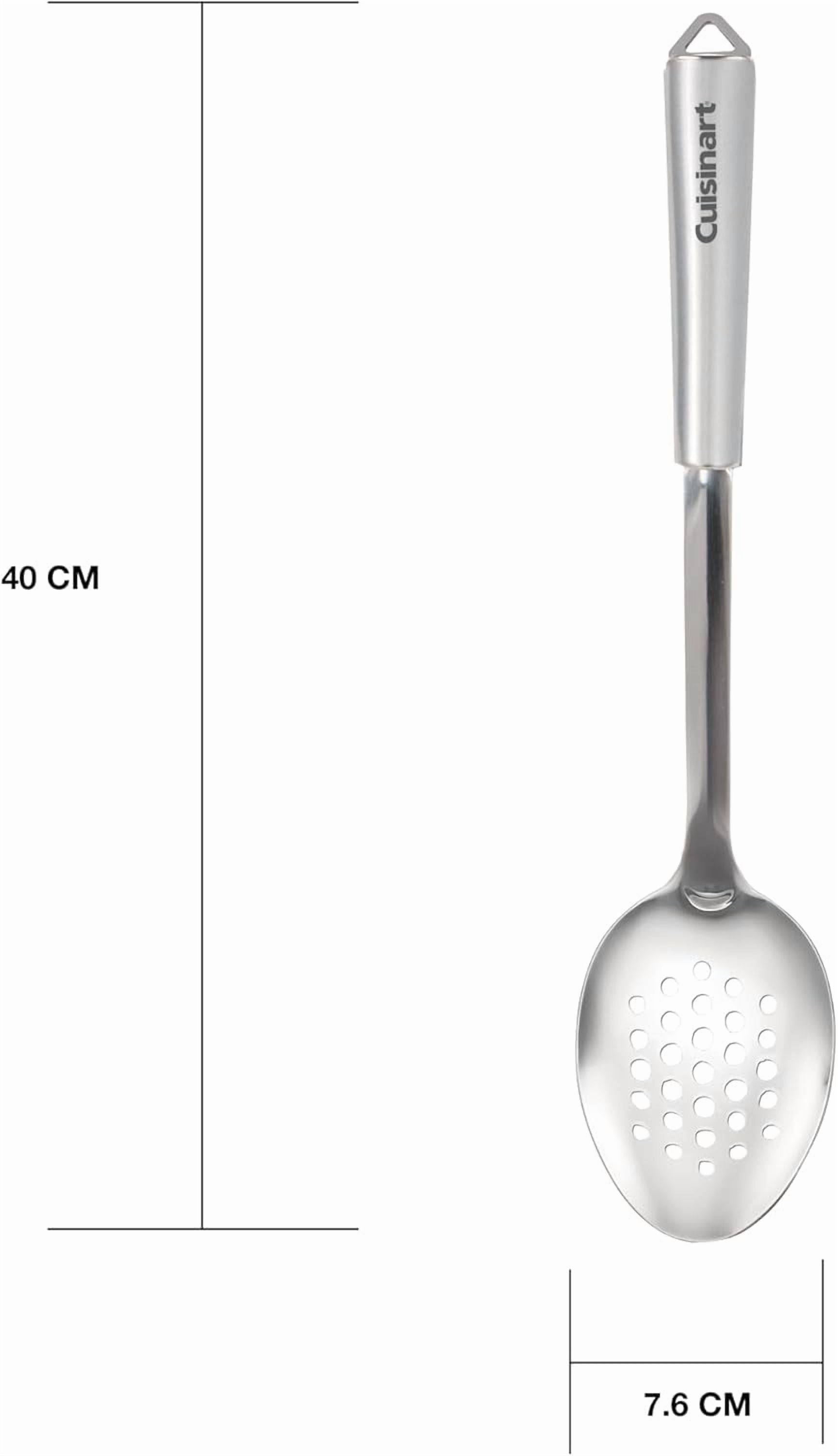 Cuisinart Fusion Pro Stainless Steel Slotted Cooking Spoon, Stainless Steel slotted spoon