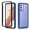 Navy blue, variant on Case for Samsung Galaxy A54 5G for Women Men, Shockproof Samsung A54 5G Case Clear Phone Case Support Wireless Charging Protective Cases (Purple)