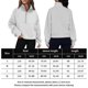 thumbnail image 2 of Sudadera Ropa de otoño con cuello alto y media cremallera para mujer, traje diario de color sólido (gris S) Kuymtek Gris T S para Mujer, 2 of 5