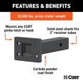 thumbnail image 2 of Pintle Mount (2" Shank, 20,000 lbs., 8" Long), 2 of 2