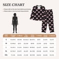 thumbnail image 4 of Naloa Gradient Butterfly Pajamas for Women Set, Womens Pajama Sets, Lounge Sets for Women, 2pjs for Women-XX-Large, 4 of 7