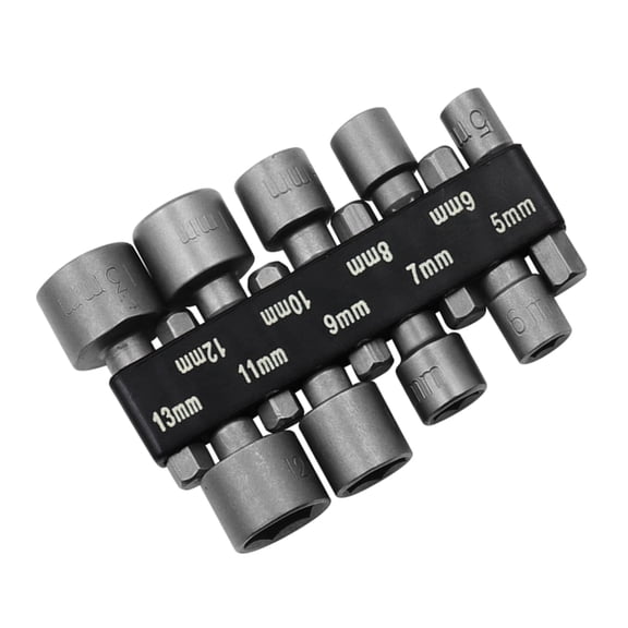 9/14Pcs Driver Hexagonal Power Nut Driver Drill Bit Tool Socket Wrench Set