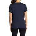 thumbnail image 2 of Mafoose Women's Short Sleeve Posi-UV Pro Scoop Neck Tee True Navy 4X-Large, 2 of 5