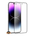 thumbnail image 2 of Screen Cover for Apple iPhone 16 Pro Max (6.9") Anti-Fingerprint Tempered Glass Screen Protector 9H Hardness, HD, Bubble-Free - Clear, 2 of 7