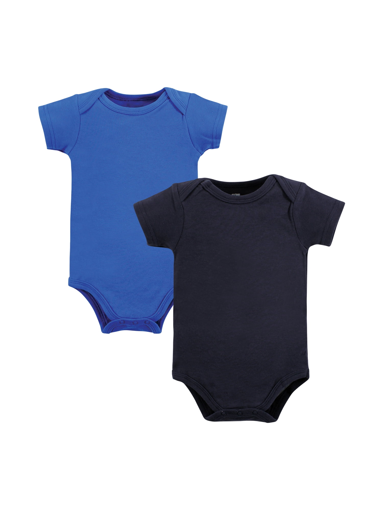 Hudson Baby Unisex Short Sleeve Bodysuits, 10-Pack, Sizes Newborn-24 Months