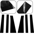 thumbnail image 4 of beisidaer For Toyota For Sienna 2011-2020 Black 6 Pcs Pillar Post Door Trim Cover, 4 of 5