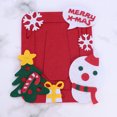 thumbnail image 2 of Non-Woven Photo Frame Handmade Frame DIY Frame Materials Package Snowman Pattern Picture Frame for Home Christmas, 2 of 6