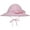 Light Pink, variant on Toddler Kids Baby Girl Breathable Sun Hat Cotton Foldable 50+ SPF Protective
