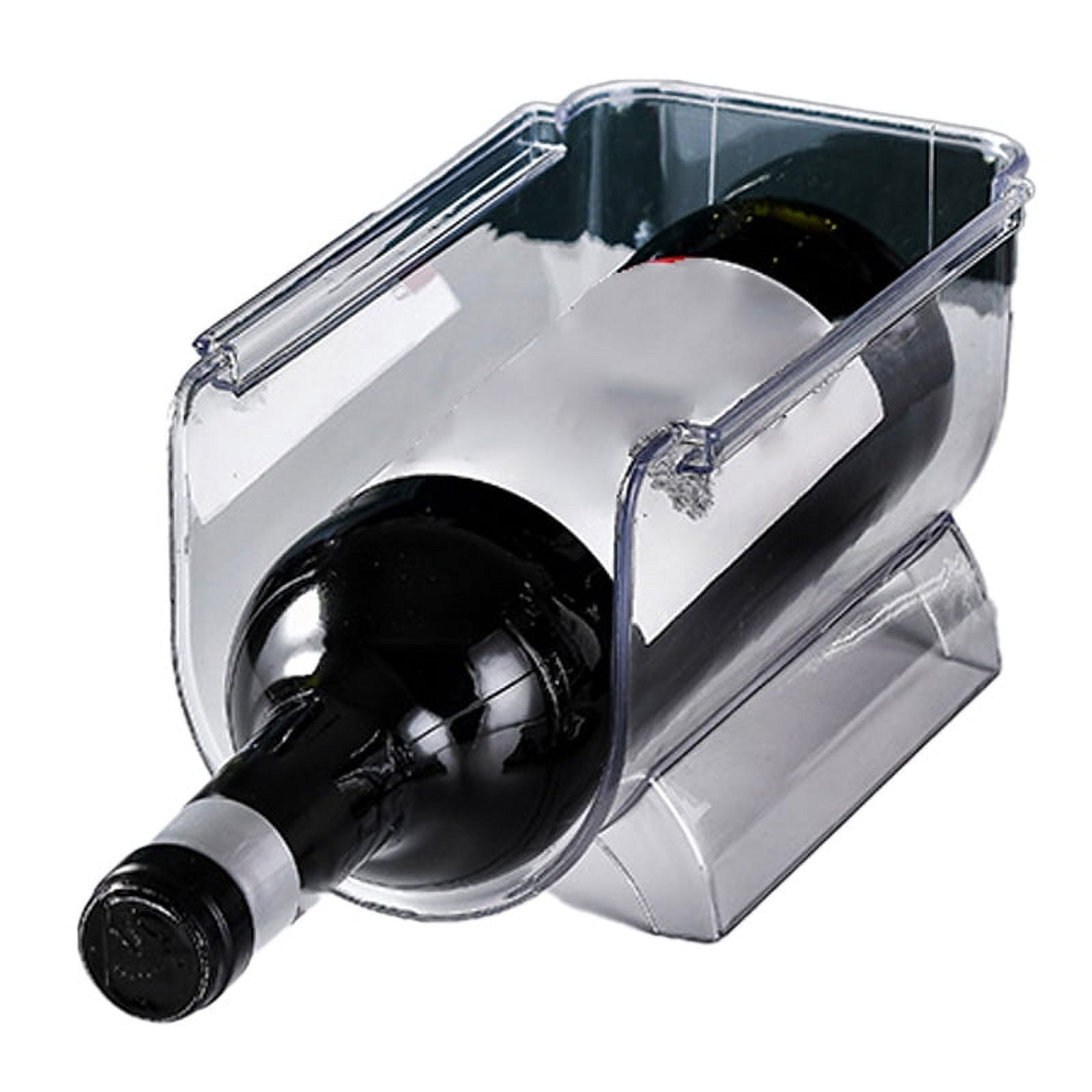 Bottle Rack Wine Organizer Stackable Plastic Wine Stand Wine Rack Enhanced Durability Walmart