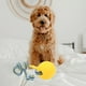 thumbnail image 5 of Juguete interactivo para perros de material EVA, pelota saltarina amarilla resistente a las mordeduras. Bola de 7 cm con cuerda, 5 of 9