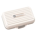 thumbnail image 2 of YAOMOBB Compact Holder Weekly Compartmented Box Transparent Lid 7 Compartments Lock Design Outdoor Travel Compact Holder, 2 of 7