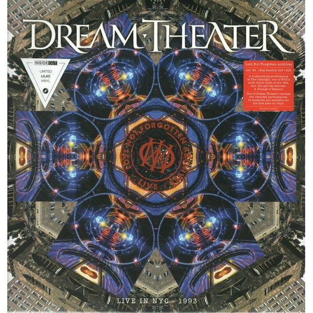 DREAM THEATER LOST NOT FORGOTTEN ARCHIVES: LIVE IN NYC - 1993 (LTD. GATEFOLD LILAC 3LP+2CD)