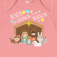 thumbnail image 4 of Inktastic Jesus is the Reason for the Season Christmas Nativity Boys or Girls Baby Bodysuit, 4 of 5