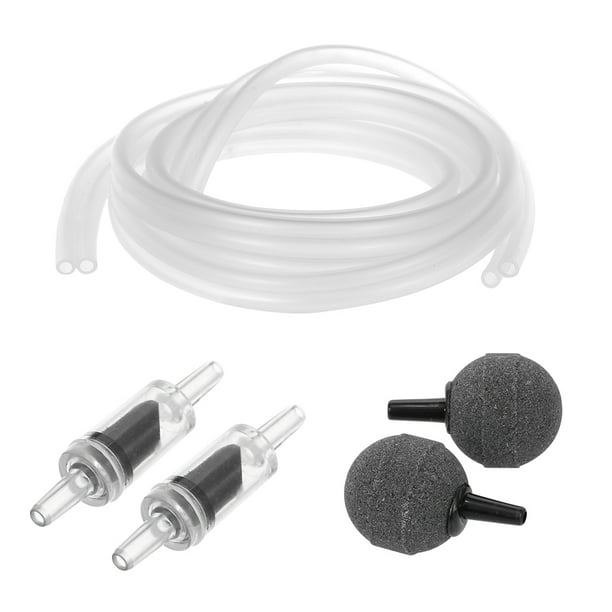 Aquarium Air Pump Accessories Set with Airline Tubing Air Stones Check
