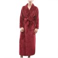 thumbnail image 6 of Lindreshi Robes for Women Fuzzy Long Women's Winter Warm Nightgown Couple Bathrobe Men and Women and Winter Nightgown, 6 of 6