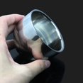 thumbnail image 5 of Tasse à Savon à Raser Durable en Acier Inoxydable pour Hommes LEEYNEERMen, Bol de Rasage Brillant (Argent), 5 of 5