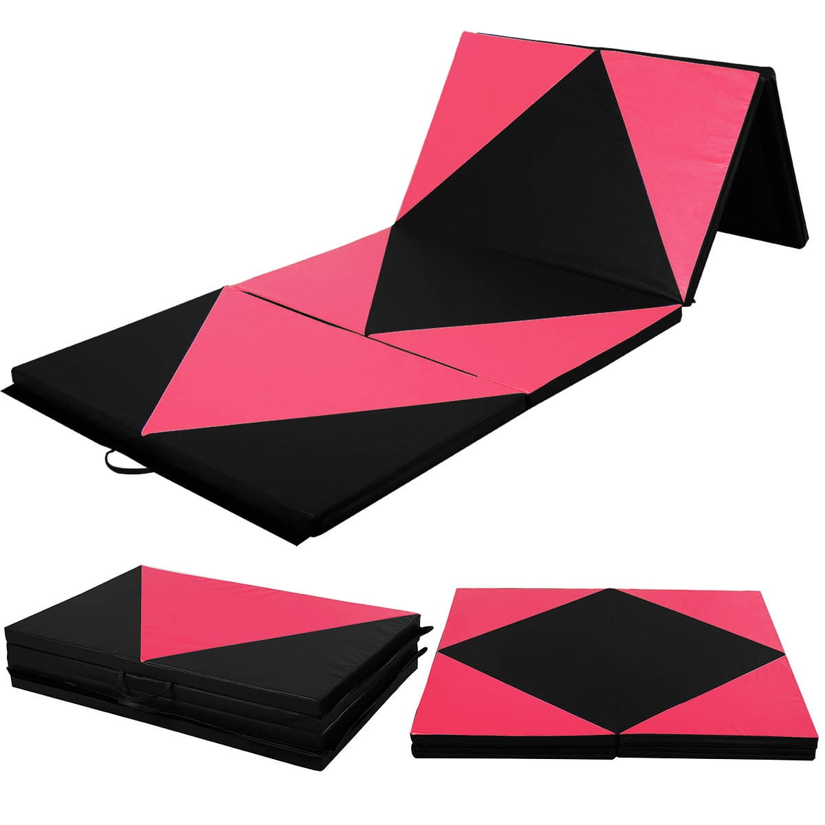 pink gymnastics mat