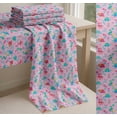 thumbnail image 6 of Soimoi Pink Cotton Cambric Fabric Aster Flower & Dinosaur Kids Decor Fabric Printed Yard 42 Inch Wide, 6 of 7