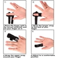 thumbnail image 3 of 4 Pieces Finger Splint Orthotics for Extension Arthritis Mallet Adjustable Finger Brace Protective Sleeves Orthopedic Brace for Pain Relief Finger Support, 3 of 5