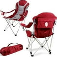 thumbnail image 1 of Picnic Time 803-00-100-674-0 Indiana University Hoosiers Chaise de Camp Inclinable à Impression Numérique, Rouge, 1 of 3