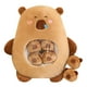 thumbnail image 5 of Peluche de carpincho, juguete de dibujos animados para decoración del hogar, juguete de carpincho para adolescentes Marrón, 5 of 9