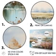thumbnail image 3 of Designart "Meadow'S Flowered Charm" Meadow Wall Art Living Room, 3 of 7