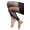 Black-600N, variant on Lady's Fashion Designed Fishnet Footless Tights, Black-802