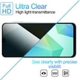 thumbnail image 5 of 2 Pack Privacy Screen Protector for Samsung Galaxy A16 5G [Anti-Spy Tempered Glass], Ultra HD, Anti-Scratch, Bubble-Free, Easy Install 9H Protective Glass for Galaxy A16 5G, 5 of 6
