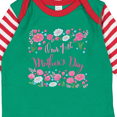 thumbnail image 4 of Inktastic Our First Mother's Day-roses and Daisies Boys or Girls Long Sleeve Baby Bodysuit, 4 of 5