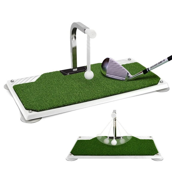 Dwelling With Pride Indoor Outdoor Golf Swing Trainer Golf Putting Mat