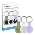 thumbnail image 3 of 3 Tags rastreadores Bluetooth iOS* (Blanco) + 3 cubiertas de silicón (verde, blanco, lila), 3 of 4