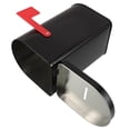 thumbnail image 3 of BRIGHTFUFU Wedding Card Box - Elegant Rustic Metal Mailbox with Slot, Vintage-Inspired Secure Cash Holder for Reception Tips & Donations, 3 of 8