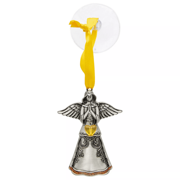 Praying Angel November Birthstone Hanging Ornament