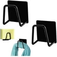 thumbnail image 1 of Soporte de esponja autoadhesivo de 2 piezas - Negro Xemadio WRMH-545, 1 of 8