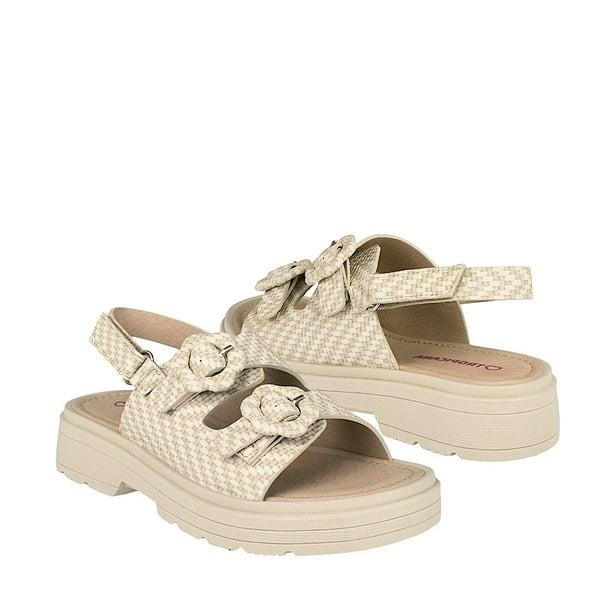 SANDALIAS NIÑA TROPICANA 261008 SIMIPIEL BEIGE 18-21