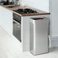 thumbnail image 5 of iTouchless 21 Gallon Commercial Grade Stainless Steel Dual-Deodorizer Open Top Rectangular Trash Can, 5 of 7