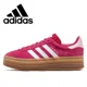 thumbnail image 3 of Zapatillas de skate de suela gruesa para mujer Adidas Originals Gazelle Bold, cómodas, antideslizantes, informales, a la moda para exteriores, 3 of 5
