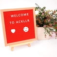 thumbnail image 5 of 340 Characters White Letter Set for Changeable Felt Letter Boards, 3/4 Inch Letters with Gift Cloth Bag Including, 5 of 5